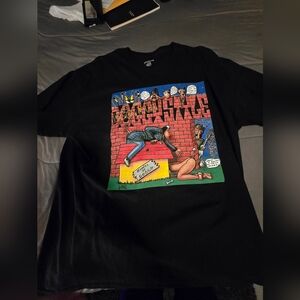 Brake new without tags crooks and castle, Death row Snoop Dogg album cover shirt